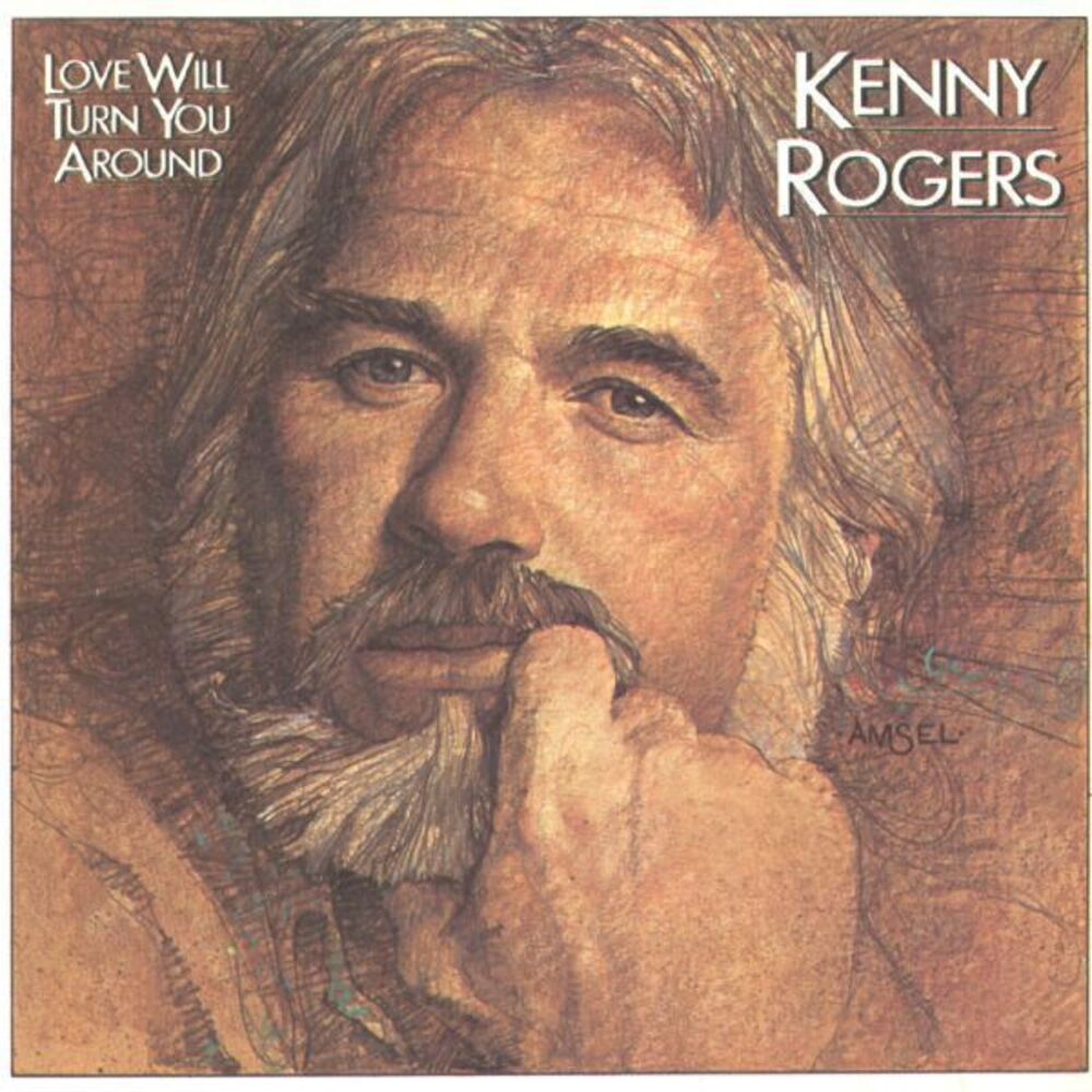 Kenny Rogers Love Will Turn You Around 1982 RARE CD pressing‎ EMI CDP 7 48407 2